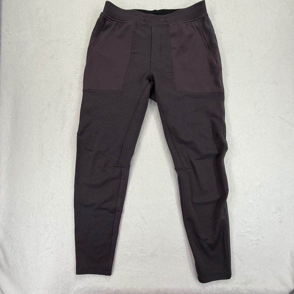 Lululemon Mens City Sweat Jogger Pants‎ Size L Purple Athletic Training